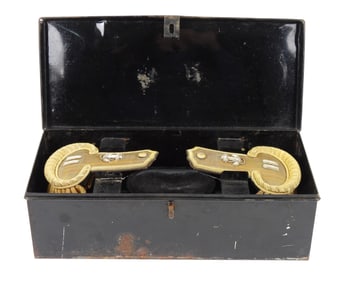 US Navy Lt. W.E. Gladding's Cased Epaulets