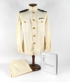 WWI USN Uniform of Submariner Lt. Sifrein F. Maury