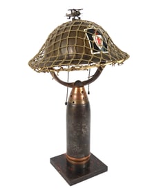 WWI 101st Infantry Regiment, 26th Div. Helmet Lamp