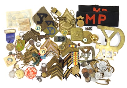 Group of WWI Yankee Division Items