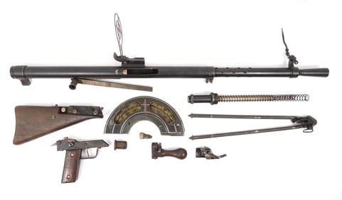 WWI French Chauchat Parts Kit W-Magazine