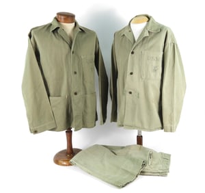 WWII USMC P-41 HBT Jackets and Trousers