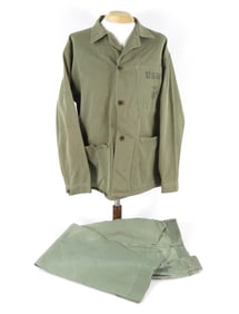 WWII USMC P-41 HBT Jacket and Trousers