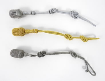 Three WWII German Dagger Knots