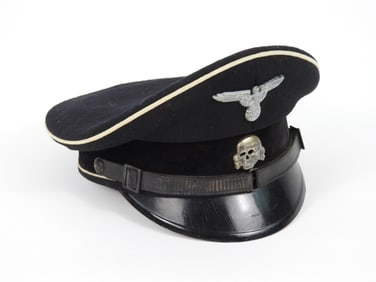 WWII German SS Enlisted Visor Cap