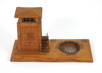 WWII German Flossenburg Prison Camp Art