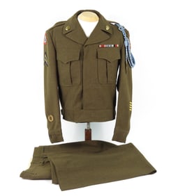 Korean War Ike Jacket and Trousers