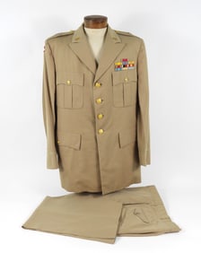 Korean War 8th Army Brigadier General's Uniform