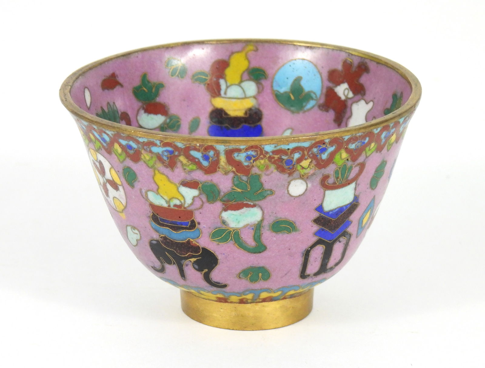 Chinese Cloisonne Tea Cup Audrey Meadows Estate (1 of 6)