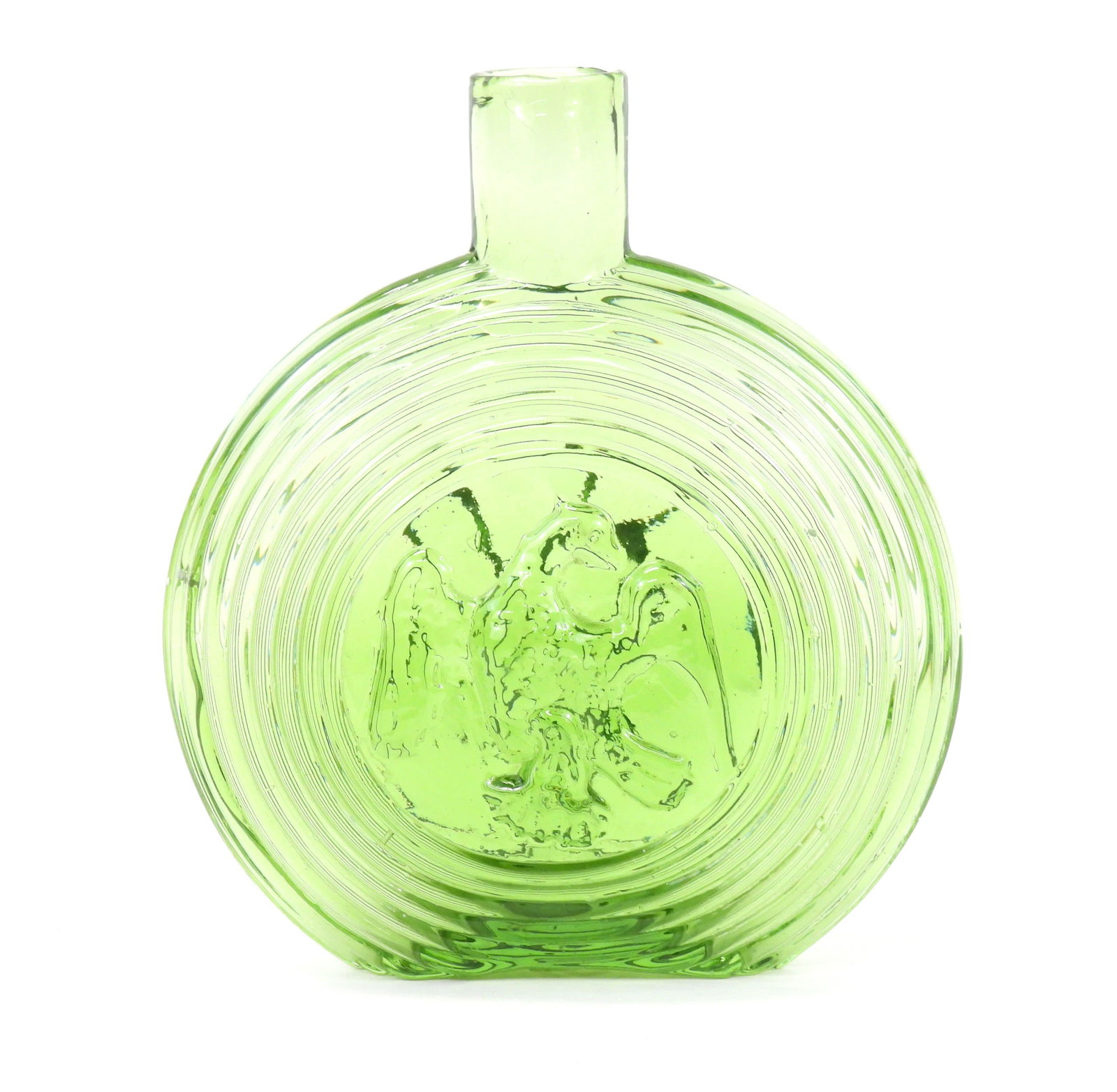 Concentric Ring Eagle Historical Flask (1 of 8)