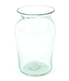 19C Early Wide Mouth Glass Jar