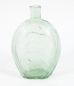 Eagle Furled Flag Historical Flask