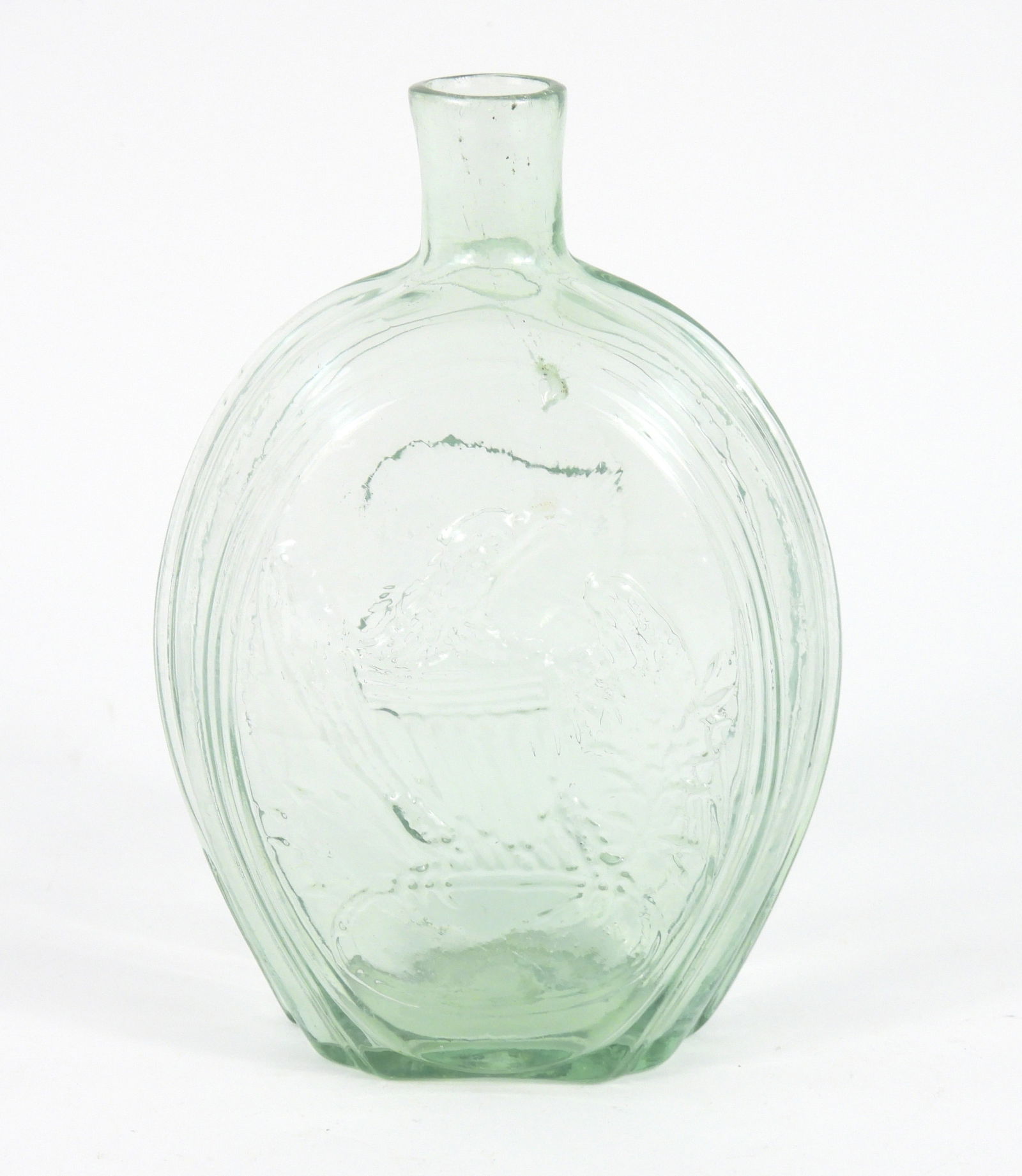 Eagle Furled Flag Historical Flask (1 of 8)