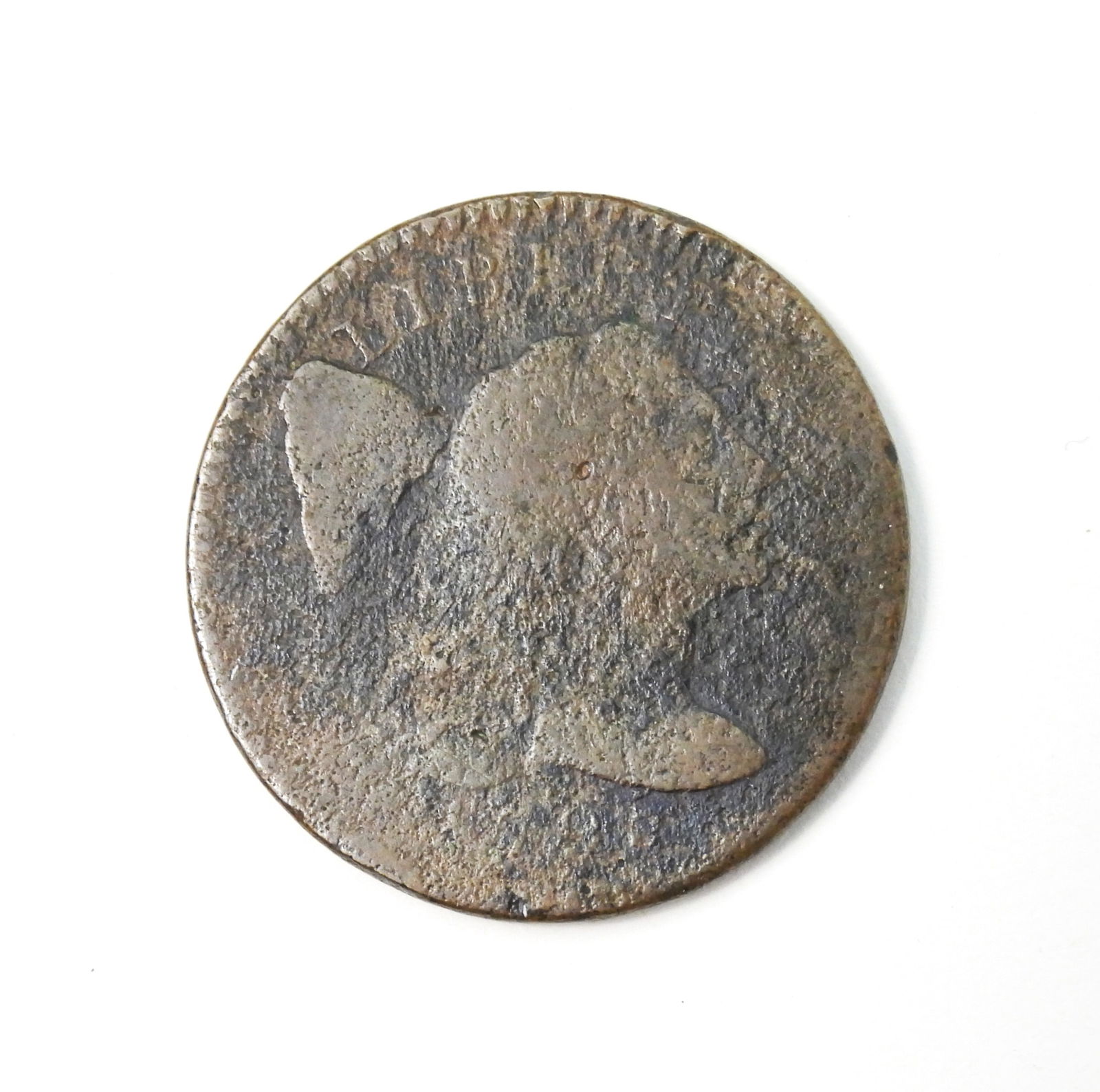 U.S. 1795 Large One Cent Liberty Cap Coin (1 of 2)