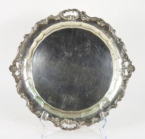 R. Wallace & Sons Sterling Silver Tray
