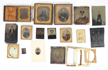 19C Collection Of Women Photographs