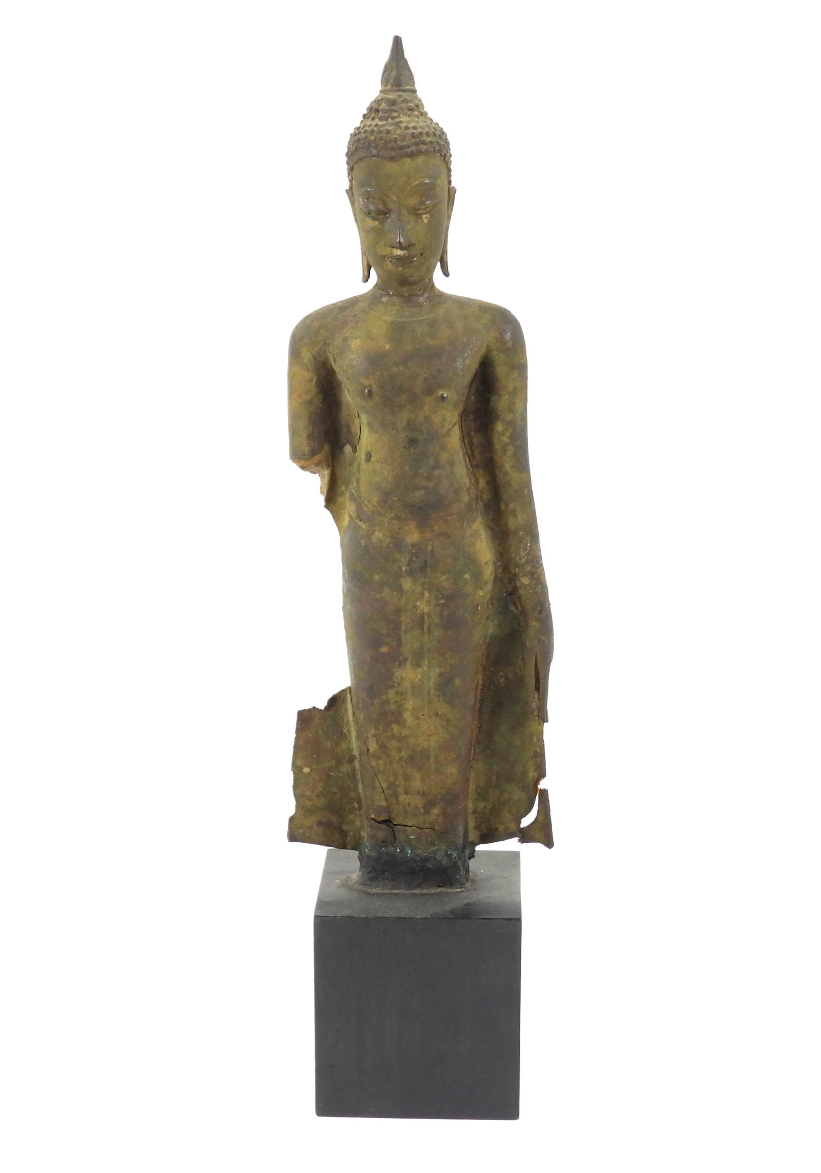 Southeast Asia Bronze Buddha Sculpture (1 of 7)