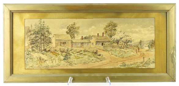 James Callowhill Landscape WC Painting