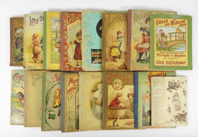 14PC Antique Children's Books