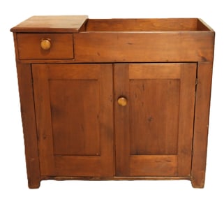 19C Natural Color Dry Sink