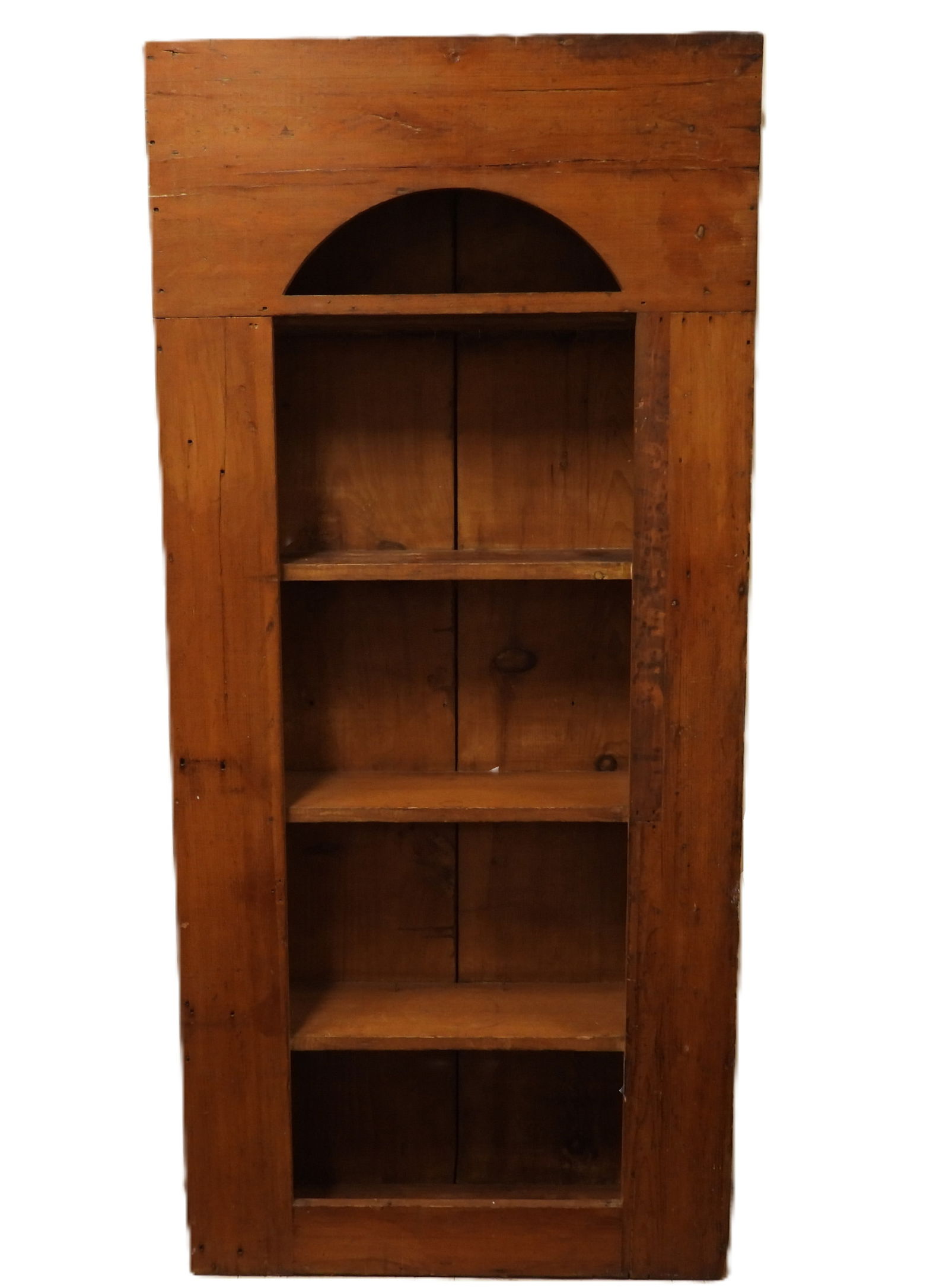 19C Grain Painted Open Front Cupboard (1 of 5)