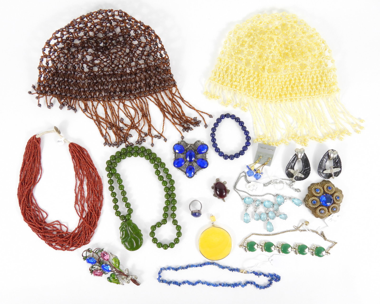 16PC Estate Assorted Costume Jewelry (1 of 9)