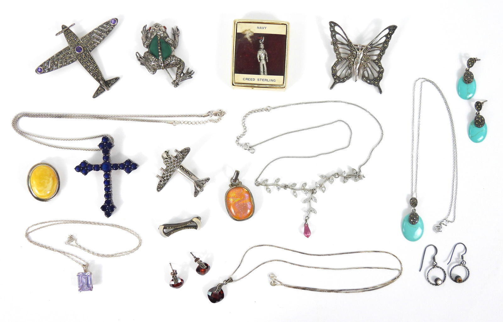 Collection Sterling Silver Estate Jewelry (1 of 14)