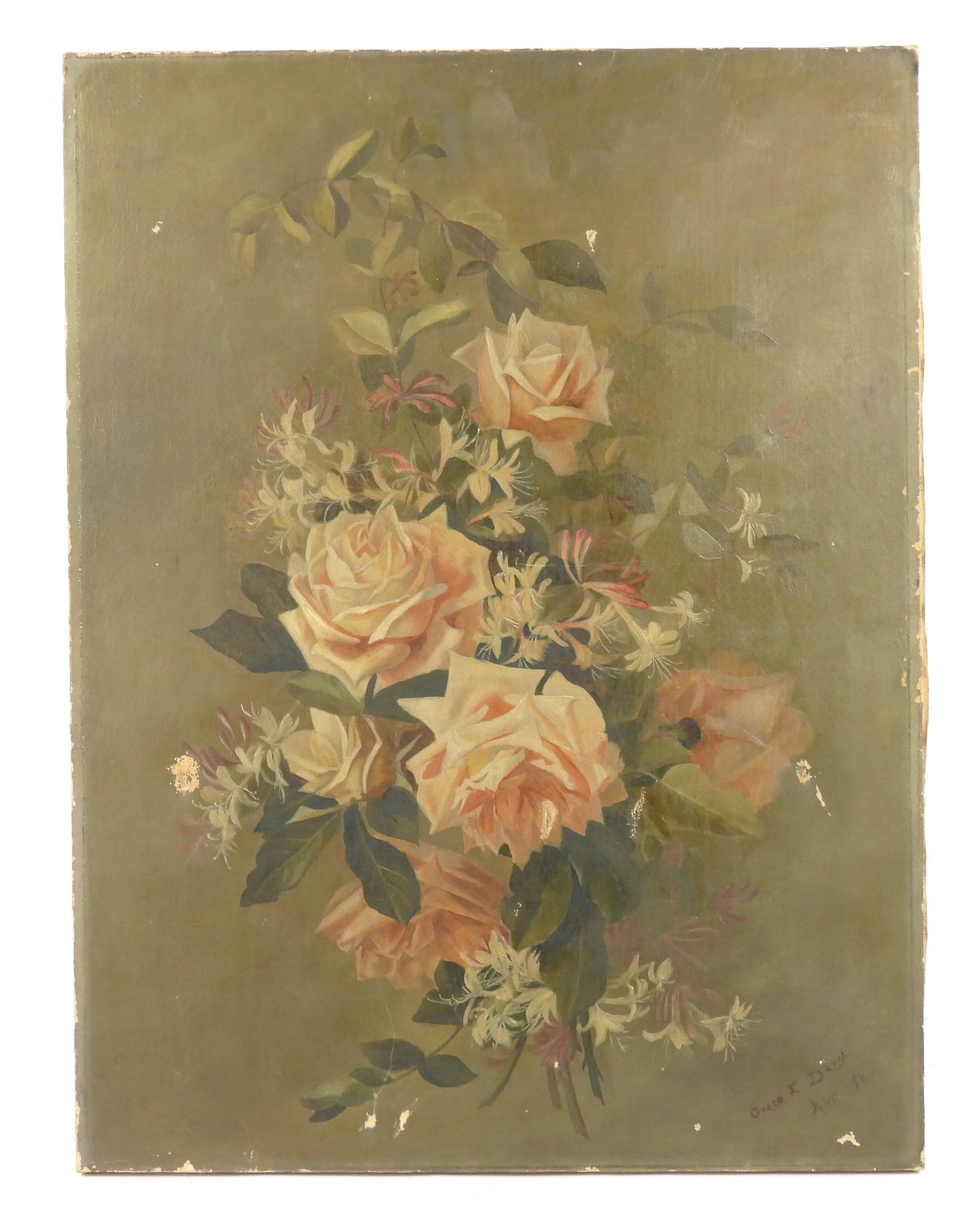 Grace E. Davis Botanical Still Life Painting (1 of 9)