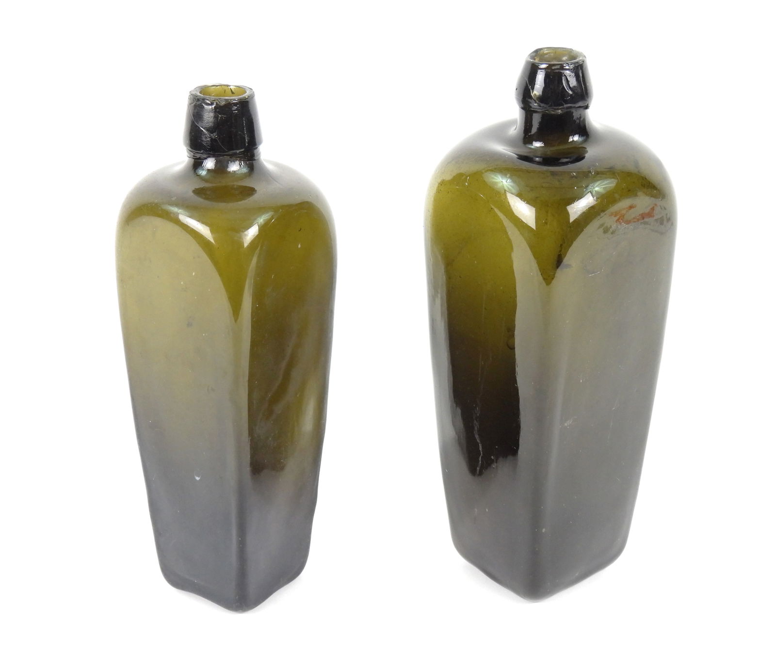 2PC Antique Cased Gin Bottles (1 of 10)