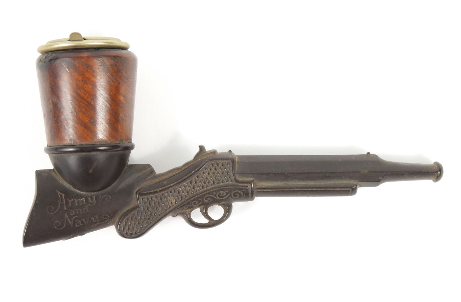 Army Navy Souvenir Tobacco Pipe (1 of 4)