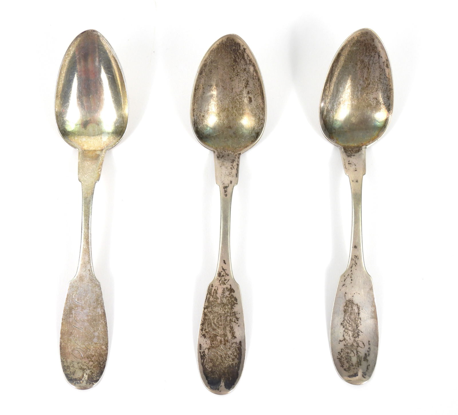 3PC William L. Pitkin Coin Silver Spoons (1 of 7)