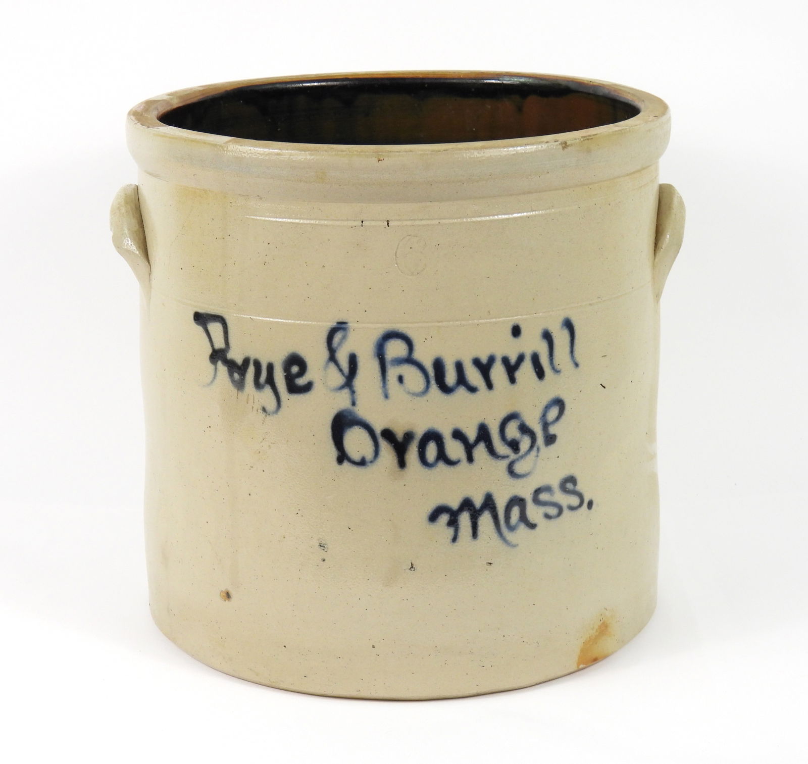 6 Gallon Massachusetts Stoneware Crock (1 of 7)