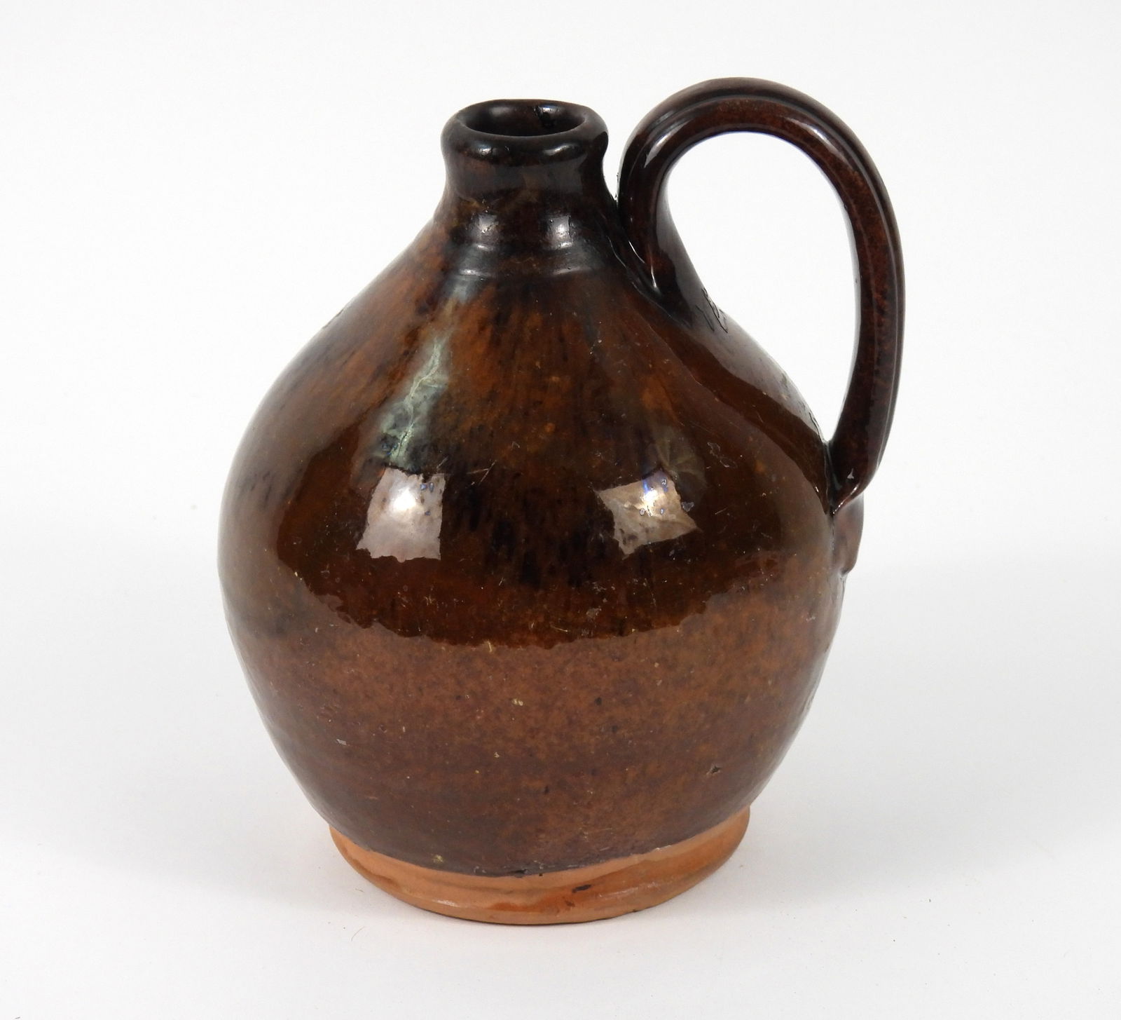 SM Stoneware Jug Brown Glaze (1 of 7)
