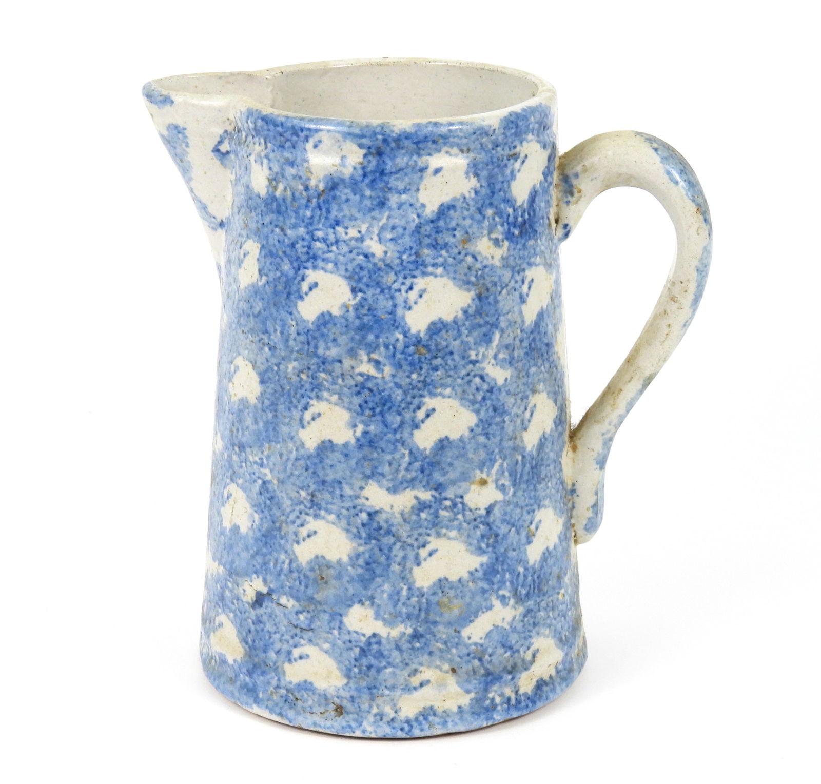 Light Blue Sponge Ware Pitcher (1 of 6)