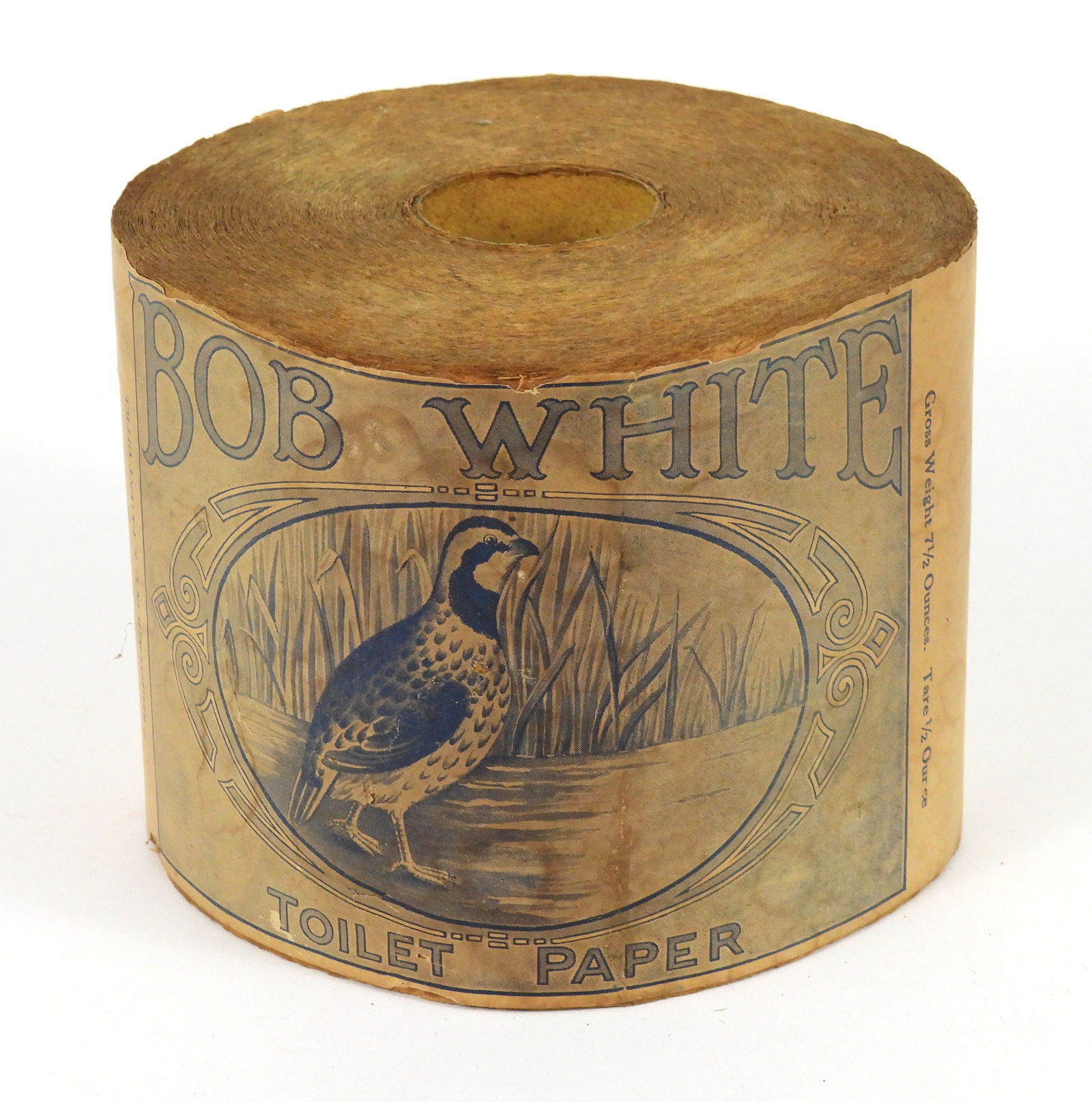 Antique Roll of Bob White Quail Bird Toilet Paper (1 of 6)