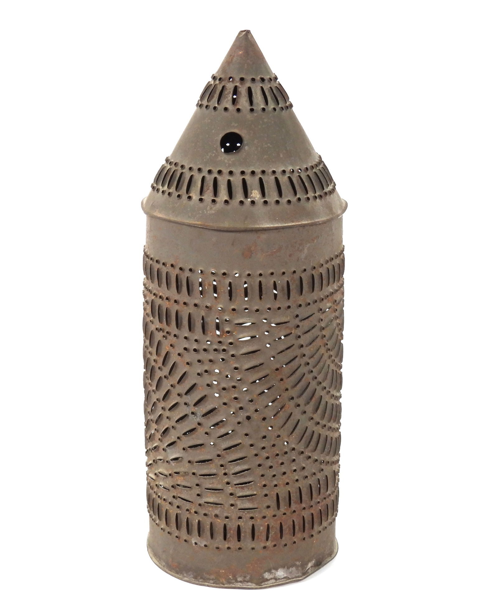 19C Pierced Tin Table Lantern (1 of 5)