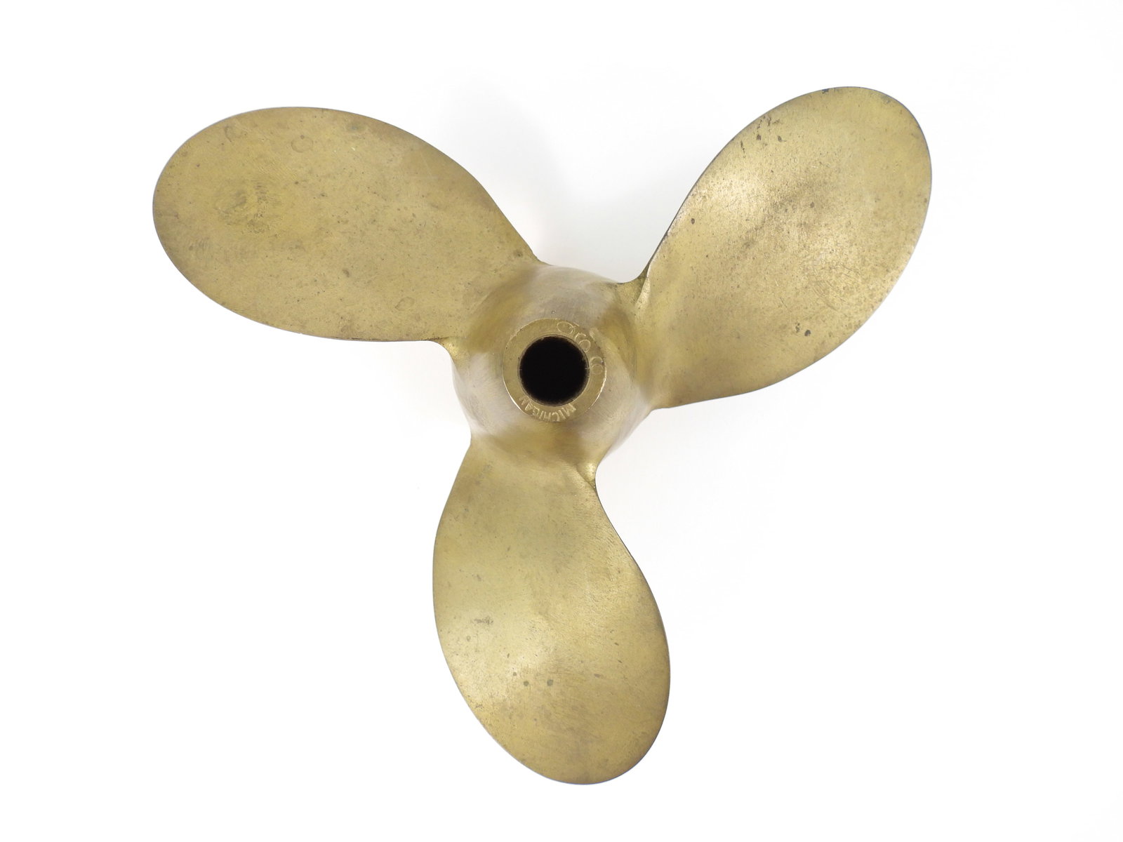 Vintage Bronze Michigan 3 Blade Fixed Propeller (1 of 3)