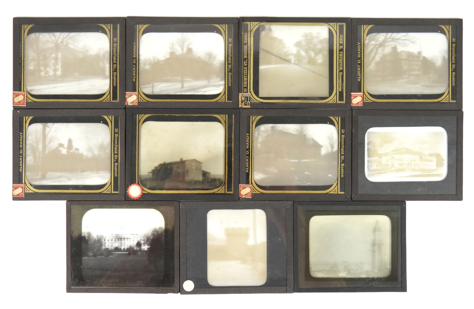 11PC White House & Other Buildings Magic Slides (1 of 2)