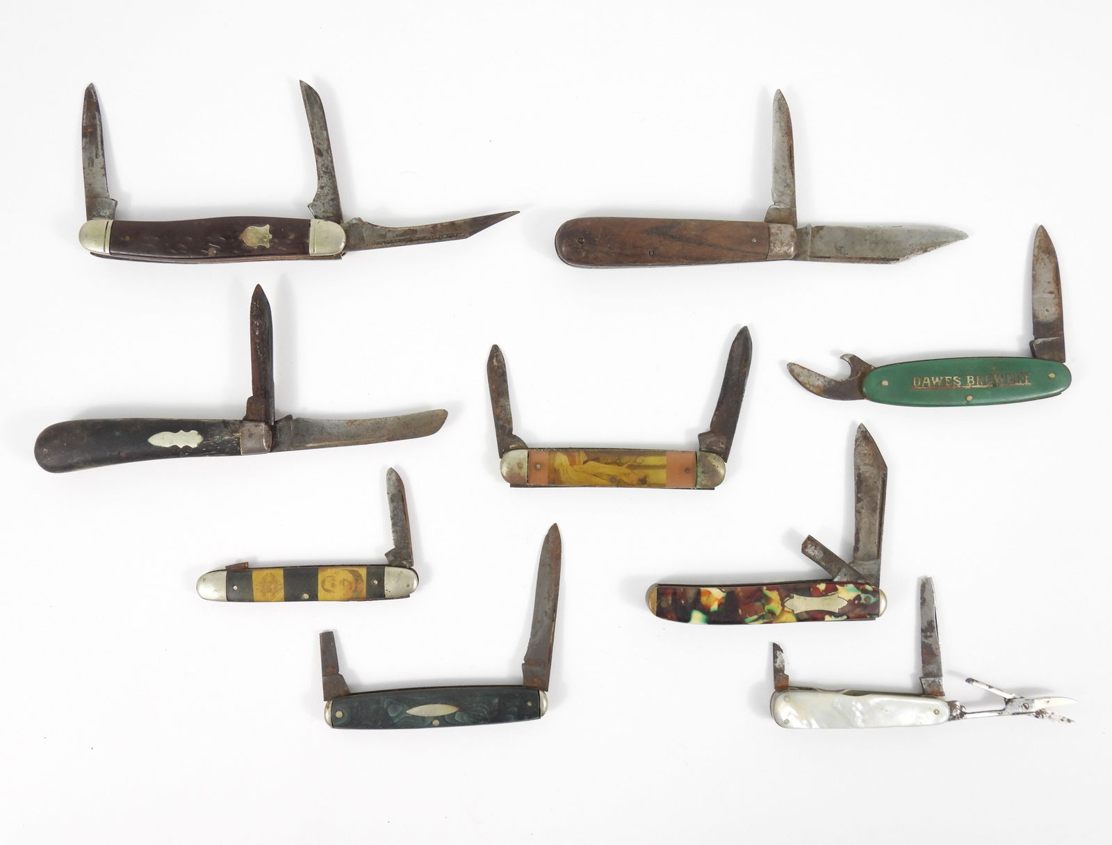 9PC Relic Pocket Knives (1 of 3)