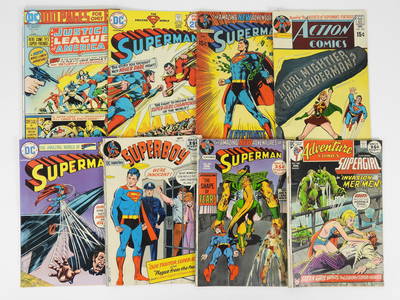 8PC DC Comics Superboy Superman & Other Comics
