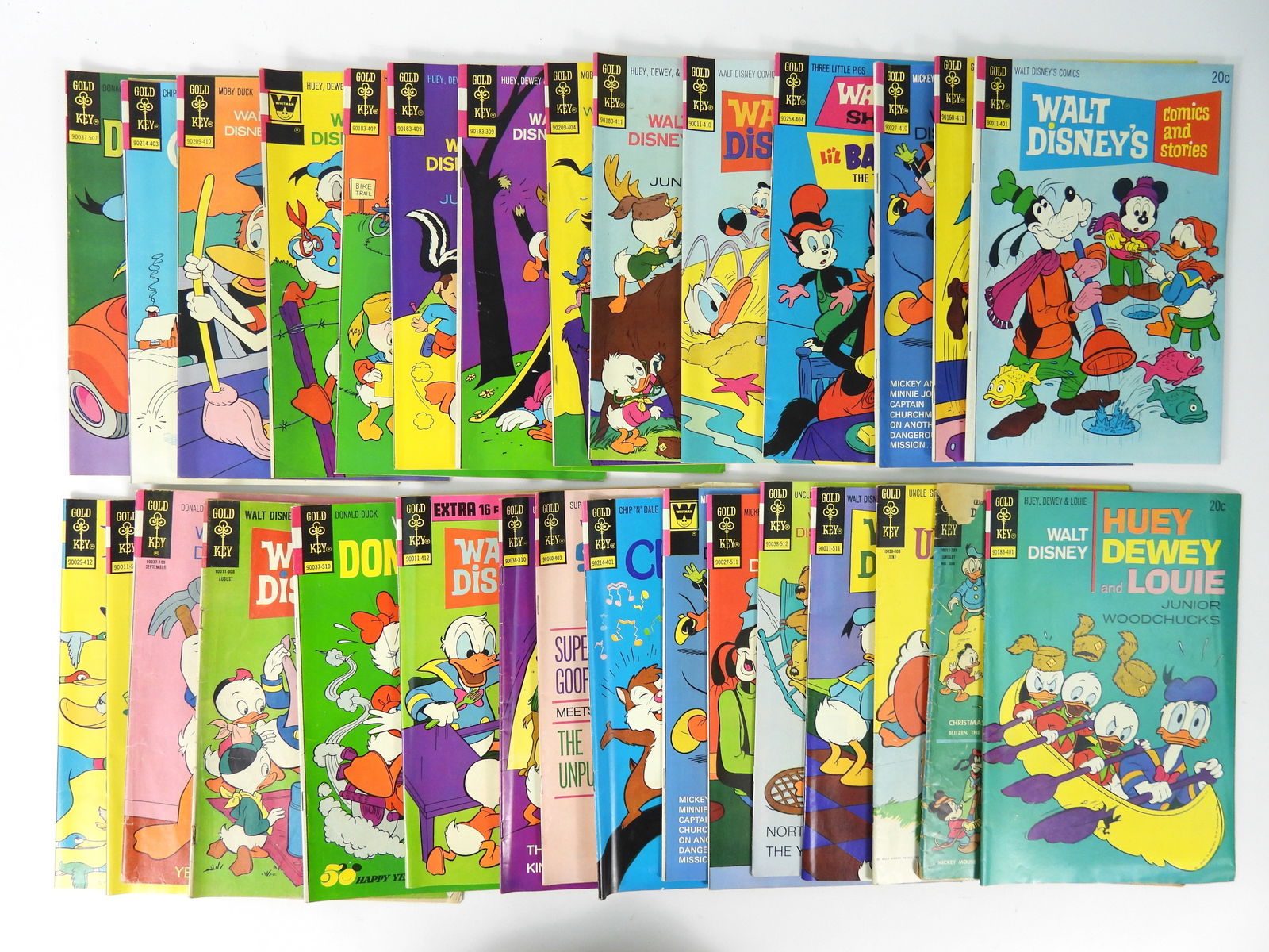30PC Gold Key Assorted Walt Disney Comics (1 of 5)