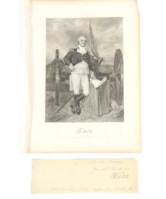 Major General Henry Knox Autograph Signature