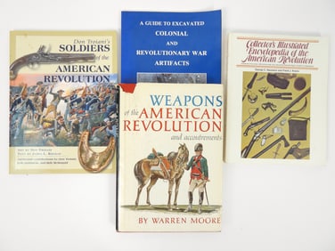 4PC Revolutionary War Reference Books