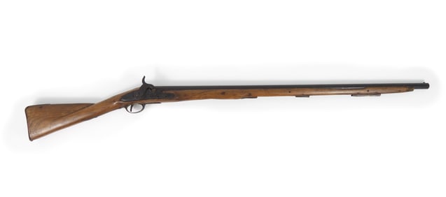 Early Walnut Stocked Militia Musket Tower Lock
