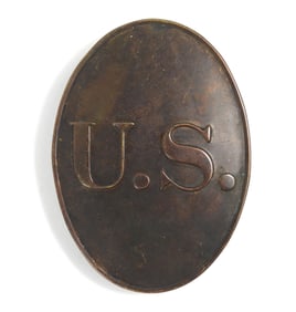 U.S. Model 1819 Shoulder Belt Plate