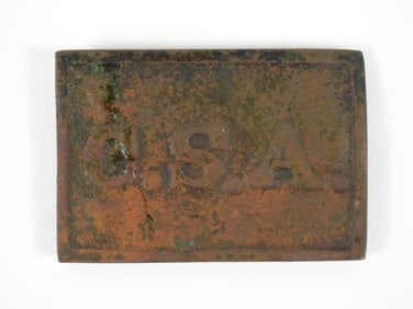 Dug Rectangular CSA Belt Plate