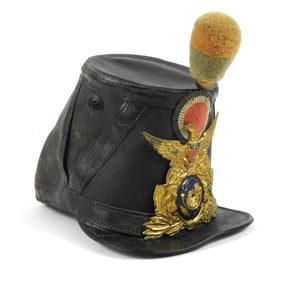 Civil War French-made Model 1860 Shako