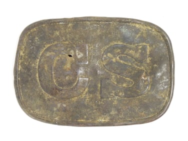 Dug "Sardine Can" CS Belt Plate