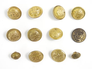 Group of Rhode Island Military Buttons