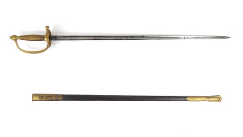 U.S. Model 1840 Roby NCO Sword